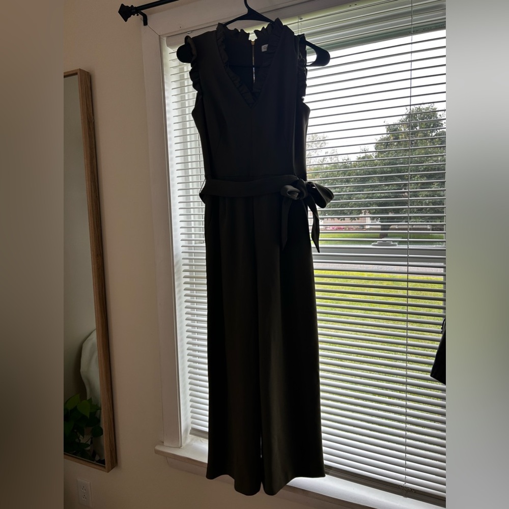 Calvin Klein Army Green Jumpsuit
